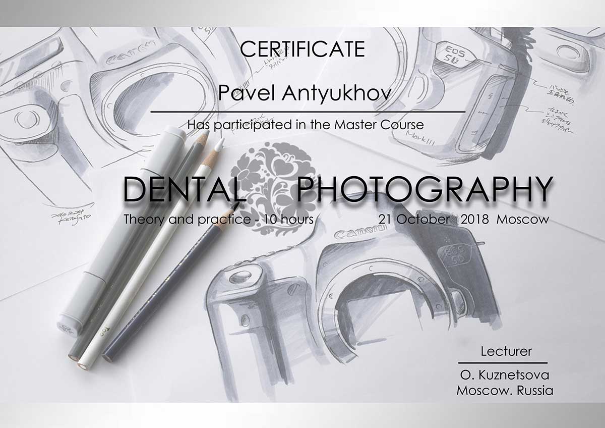 Dental Photography, 2018